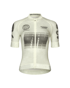 Pas Normal Studios Womens Mechanism S Logo Jersey RTN - Off White