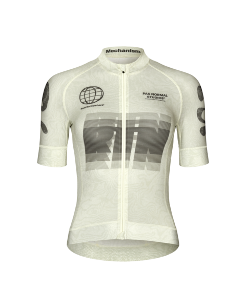 Pas Normal Studios Womens Mechanism Logo Jersey RTN - Off White