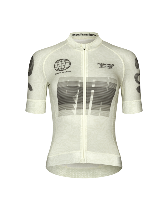 Pas Normal Studios Womens Mechanism S Logo Jersey RTN - Off White 