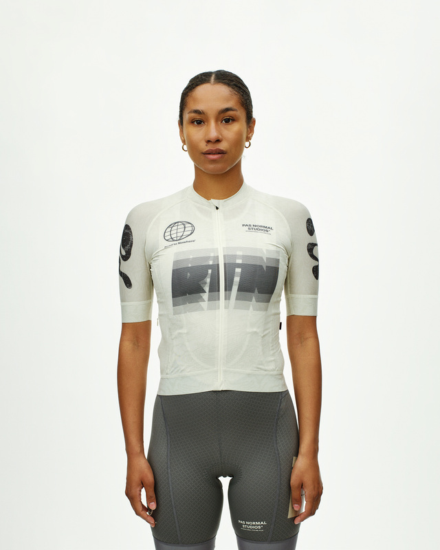Pas Normal Studios Womens Mechanism S Logo Jersey RTN - Off White 