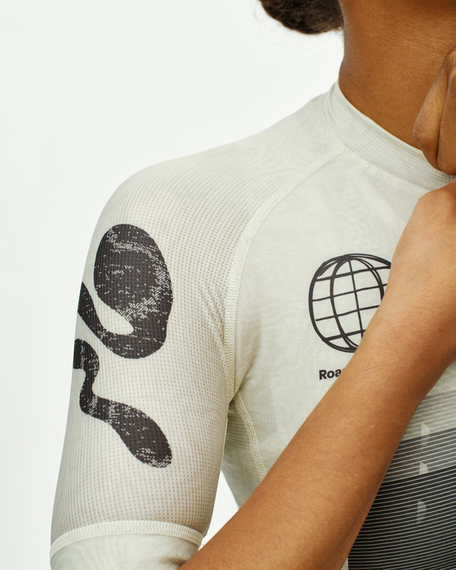 Pas Normal Studios Womens Mechanism S Logo Jersey RTN - Off White 