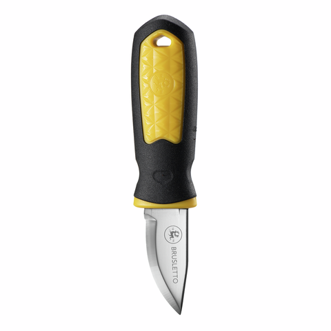 Brusletto Kniv Kongla Black/Yellow