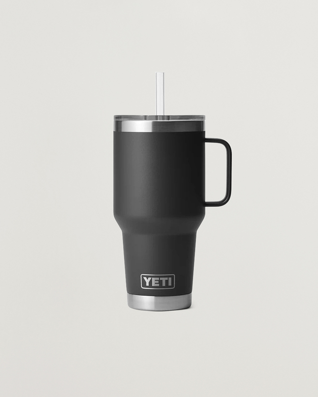 Yeti RAMBLER 35 OZ STRAW MUG Black 