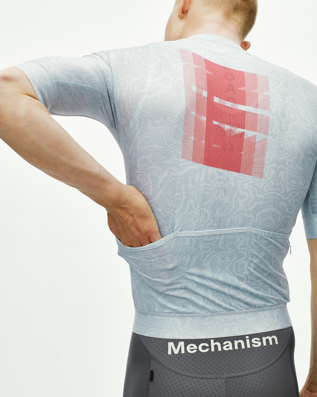 Pas Normal Studios Mechanism Logo S Jersey RTN - Light Aqua 