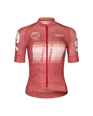 Pas Normal Studios Womens Mechanism Logo Jersey RTN - Classic Red