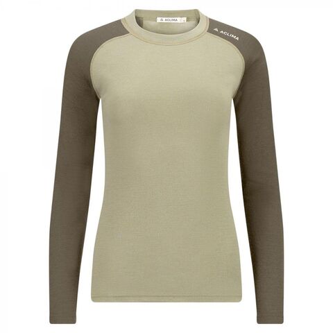 Aclima Warmwool Crewneck W´S 494 Aloe/Tarmac