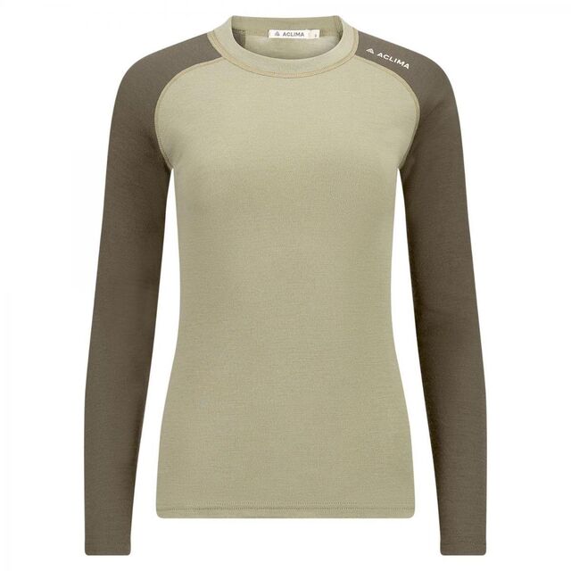 Aclima Warmwool Crewneck W´S XS Black Motion 