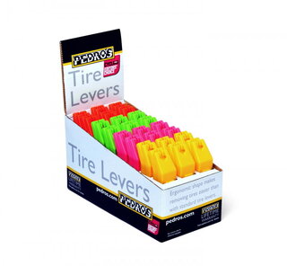 Pedro's Tire Levers Selges i par - assorterte farger