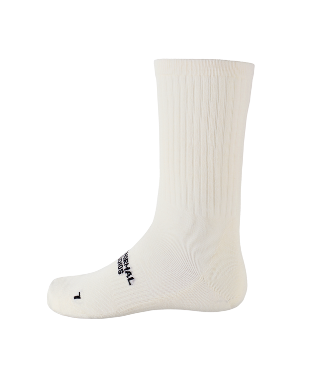 Pas Normal Studios Off-Race Socks M Off White 