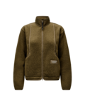 Pas Normal Studios Womens Off-Race L Pile Fleece Jacket - Deep Olive