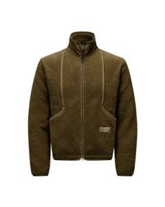 Pas Normal Studios Off-Race Pile L Fleece Jacket - Deep Olive