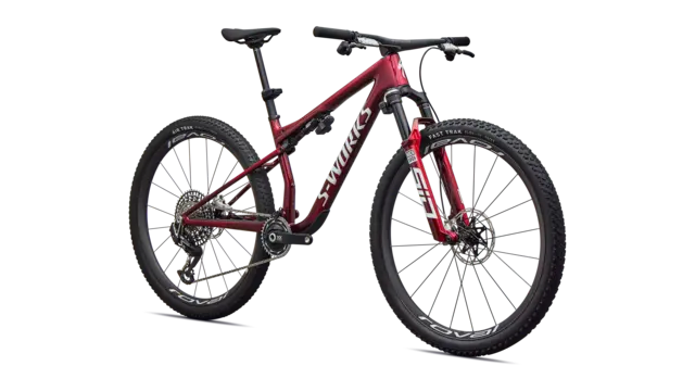Specialized S-Works Epic 9  L Red Reflex Pearl / Flight Attendant 