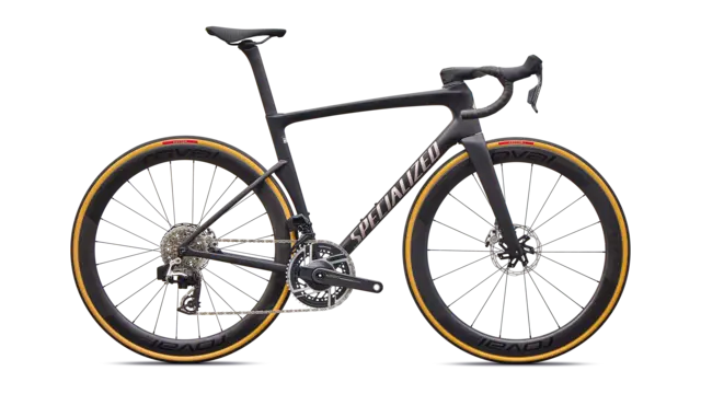 Specialized Tarmac SL9 S-Level 44cm Red E1 - Satin Carbon/Silver Dust 