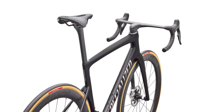 Specialized Tarmac SL9 S-Level 44cm Red E1 - Satin Carbon/Silver Dust 