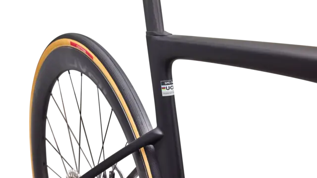 Specialized Tarmac SL9 S-Level 44cm Red E1 - Satin Carbon/Silver Dust 