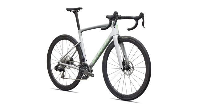Specialized Tarmac SL9 Expert 54cm Force E1 - Gloss Silver Dust/Powder Lime 