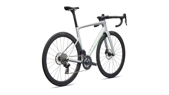 Specialized Tarmac SL9 Expert 54cm Force E1 - Gloss Silver Dust/Powder Lime 