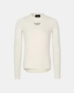 Pas Normal Studios Thermal XS Long Sleeve Base Layer - Off White