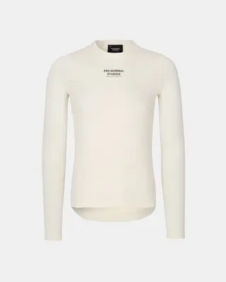 Pas Normal Studios Thermal Long Sleeve Base Layer - Off White