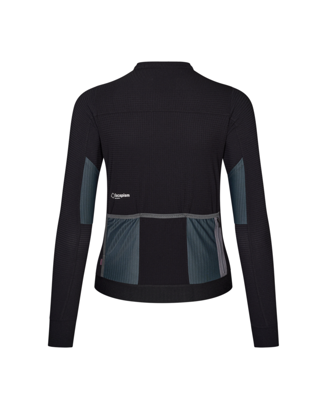 Pas Normal Studios Womens Escapism XS Long Sleeve Jersey - Black 