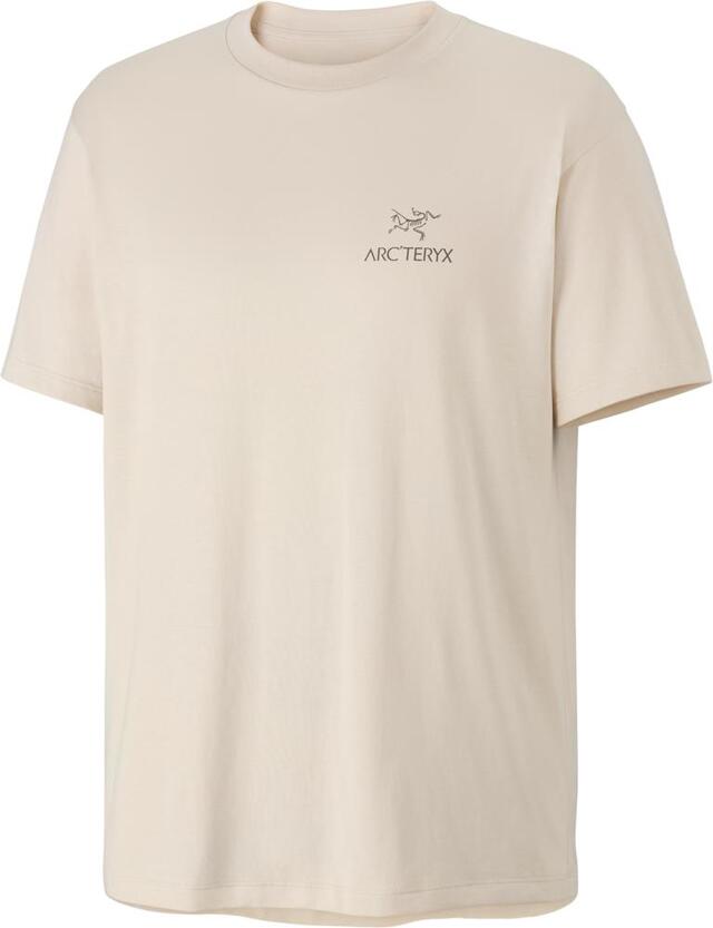 ArcTeryx Kragg Sl Cotton Bird Word Ss XL Sea Salt / Mongoose 