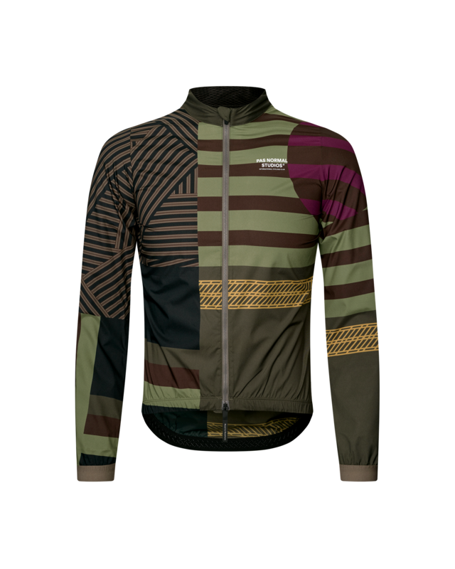 Pas Normal Studios Mechanism Stow S Away Jacket - AOP International Green 