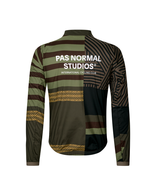 Pas Normal Studios Mechanism Stow S Away Jacket - AOP International Green 