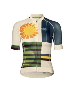 Pas Normal Studios Womens Mechanism  S Jersey - AOP International Sand