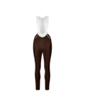 Pas Normal Studios Womens Mechanism L Thermal Long Bibs - Dark Coffee
