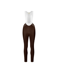 Pas Normal Studios Womens Mechanism S Thermal Long Bibs - Dark Coffee