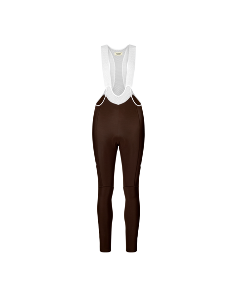 Pas Normal Studios Womens Mechanism Thermal Long Bibs - Dark Coffee