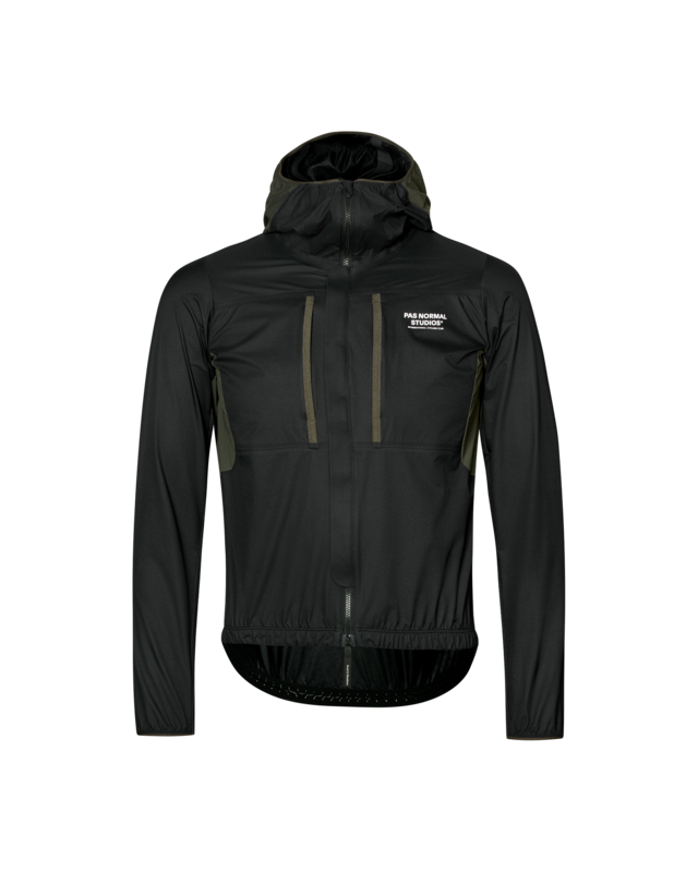 Pas Normal Studios Escapism Hooded M Lightweight Jacket - Black 