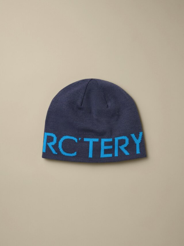 Arcteryx Word Head Toque Blk Sapphire / Aqua 