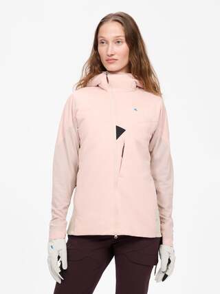 Klättermusen Gondul 2.0 Hood Jacket Dame Dusty rose