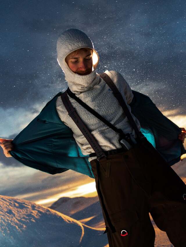 Klättermusen Gimle Hoodie Herre M Moon 