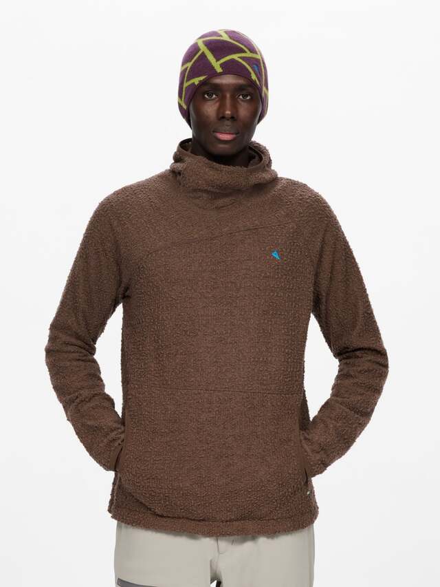 Klättermusen Gimle Hoodie Herre S Slate Brown 