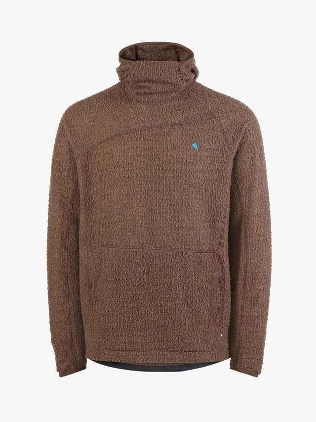 Klättermusen Gimle Hoodie Herre S Slate Brown 