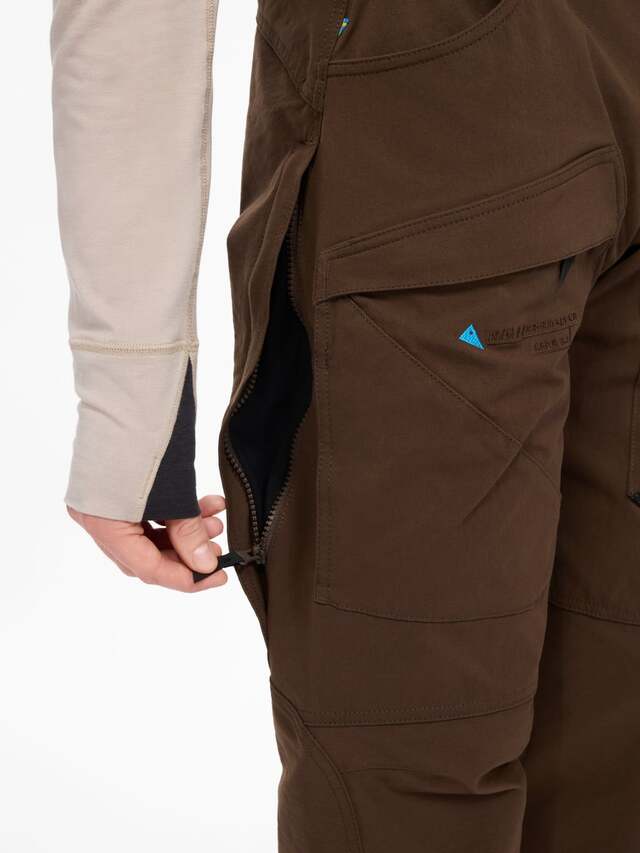 Klättermusen Gere 3.0 Pants Herre S Regular, Slate Brown 