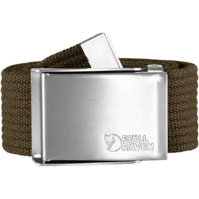 Fjällräven Canvas Belt Dark Olive 