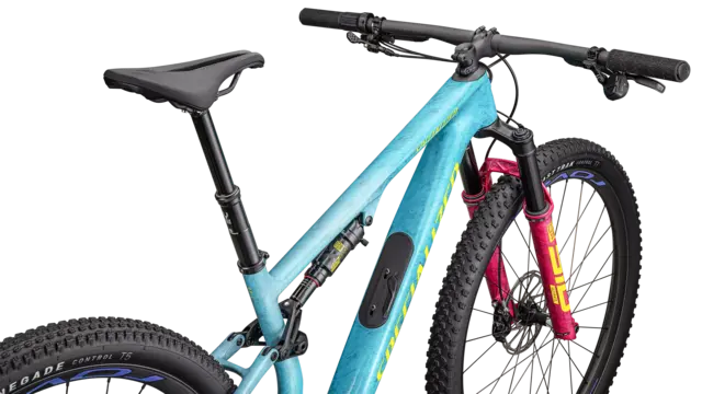 Specialized Epic 8 Pro - XO T-Type - S Lagoon Blue/Liquid Metal/Yellow - Demo 