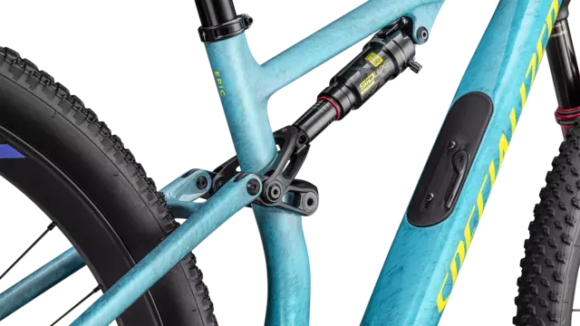 Specialized Epic 8 Pro - XO T-Type - S Lagoon Blue/Liquid Metal/Yellow - Demo 