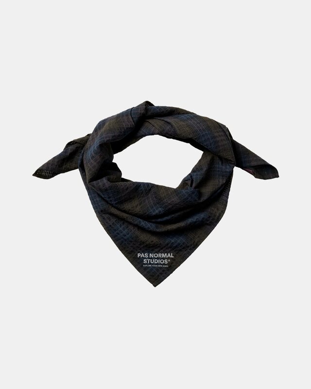 Pas Normal Sudios Off-Race Bandana Seasucker - Dark Navy 