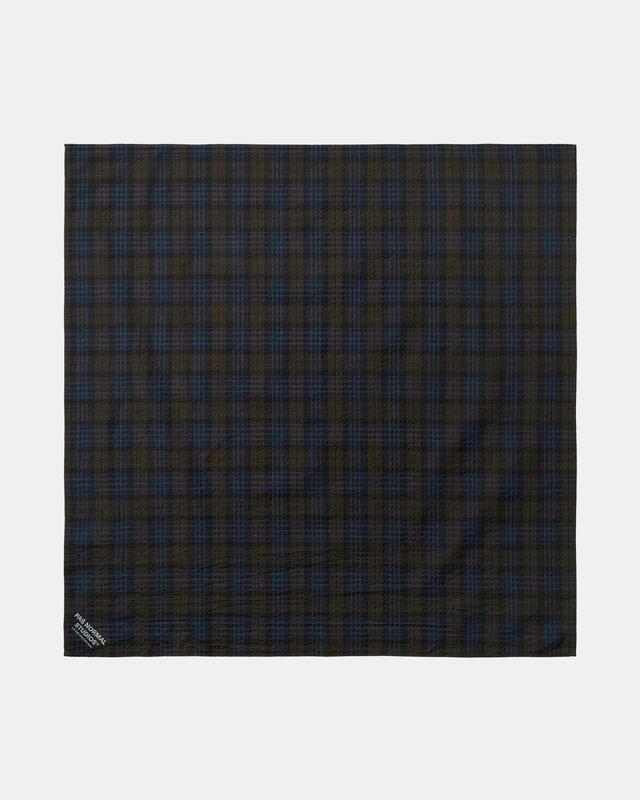 Pas Normal Sudios Off-Race Bandana Seasucker - Dark Navy 
