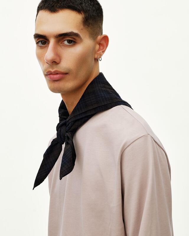 Pas Normal Sudios Off-Race Bandana Seasucker - Dark Navy 