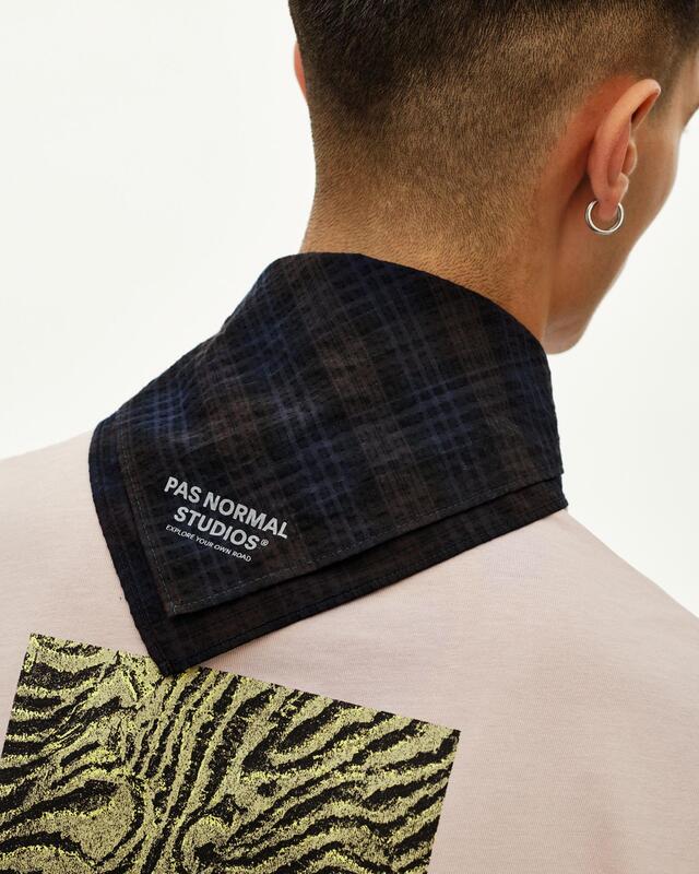 Pas Normal Sudios Off-Race Bandana Seasucker - Dark Navy 