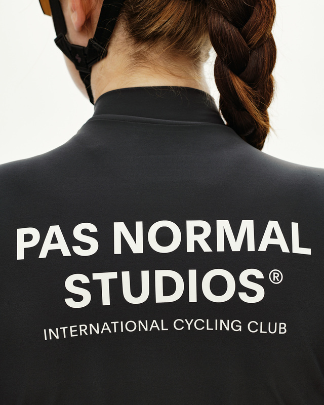 Pas Normal Studios Womens Mechanism M Long Sleeve Jersey - Dark Navy/Grey 