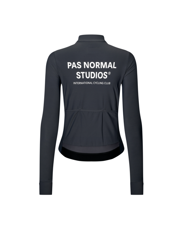 Pas Normal Studios Womens Mechanism M Long Sleeve Jersey - Dark Navy/Grey 