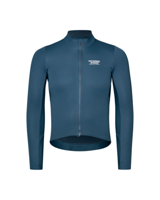 Pas Normal Studios Mechanism Thermal Long Sleeve Jersey 2.0 - Denim Blue