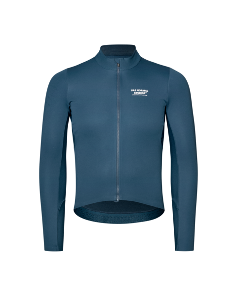 Pas Normal Studios Mechanism Thermal Long Sleeve Jersey 2.0 - Denim Blue