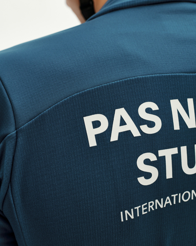 Pas Normal Studios Mechanism Thermal M Long Sleeve Jersey 2.0 - Denim Blue 